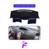 Mircem Toyota Yaris (2005-2013) Torpido Örtüsü | Güneşten, Isıdan, Çatlamadan Korur | Oto Aksesuar | B65 Mavi