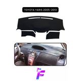 Mircem Toyota Yaris (2005-2013) Torpido Örtüsü | Güneşten, Isıdan, Çatlamadan Korur | Oto Aksesuar | B66 Siyah