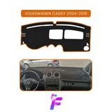 Mircem Volkswagen Caddy (2004-2015) Araca Özel Torpido Örtüsü | Ön Göğüs Kılıfı | Tam Koruma |B76 Kahverengi
