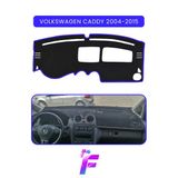 Mircem Volkswagen Caddy (2004-2015) Araca Özel Torpido Örtüsü | Ön Göğüs Kılıfı | Tam Koruma |B77 Mavi