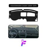 Mircem Volkswagen Caddy (2004-2015) Araca Özel Torpido Örtüsü | Ön Göğüs Kılıfı | Tam Koruma |B78 Siyah