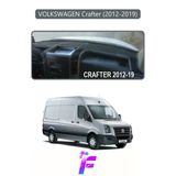 Mircem Volkswagen Crafter (2012-2019) Uyumlu Torpido Örtüsü | Yansıma Önleyici | Koruma | Hızlı Montaj |K74 Gri