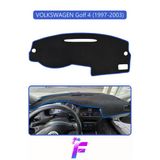 Mircem Volkswagen Golf 4 (1997-2003) Uyumlu Torpido Örtüsü | Yansıma Önleyici | Koruma | Hızlı Montaj | K83 Mavi