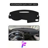 Mircem Volkswagen Golf 4 (1997-2003) Uyumlu Torpido Örtüsü | Yansıma Önleyici | Koruma | Hızlı Montaj | K84 Siyah