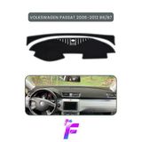 Mircem Volkswagen Passat B6,B7 (2006-2012) Torpido Örtüsü | Güneşten Korur | Kolay Montaj | Tam Uyum | C32 Gri