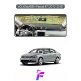 Mircem Volkswagen Passat B7 (2010-2015) Uyumlu Torpido Örtüsü | Yansıma Önleyici | Hızlı Montaj | K92 Gri