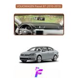 Mircem Volkswagen Passat B7 (2010-2015) Uyumlu Torpido Örtüsü | Yansıma Önleyici | Hızlı Montaj | K94 Kahverengi
