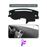 Mircem Volkswagen Polo (2009-2019) Araca Özel Torpido Örtüsü | Ön Göğüs Kılıfı | Tam Koruma | Tam Uyum |C44 Gri