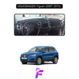 Mircem Volkswagen Tiguan (2007-2015) Uyumlu Torpido Örtüsü | Yansıma Önleyici | Hızlı Ve Kolay Montaj | L12 Siyah
