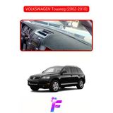 Mircem Volkswagen Touareg (2002-2010) Uyumlu Torpido Örtüsü | Yansıma Önleyici | Hızlı Ve Kolay Montaj | L15 Kırmızı