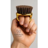 mirenza cosmetic Gold Parmak Fade Sıfırlama Fırçası - Kuaför Ense ve Sakal Temizleme Fırçası At Kılı Fade Fırça