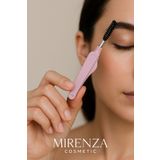mirenza cosmetic Kaş Kirpik Tarama Ve Kıvırma Fırçası – Katlanabilir Ve Kapaklı Şekillendirme Fırçası