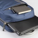 MirEr Laptop Çantası, Sırt Çantası, Tablet Çantası, Su Geçirmez Çanta, Dosya Çantası, Çok Bölmeli Çanta - 40*30*12 - Mavi