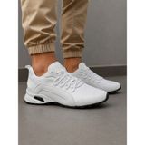 Mireva Rahat Kalıp Termo Taban Bağcıklı Unisex Sneaker Spor Ayakkabı - Beyaz