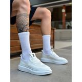 Mirglart BA0375 Özel Örme Triko Tarz Beyaz Taban Spor Ayakkabı