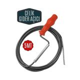 Mırıl Shop 5 Metre Spiral Gider Boru Açıcı 717211