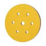 Mırka Gold 150 mm 7 Delikli 5'li 120 Cırt Zımpara