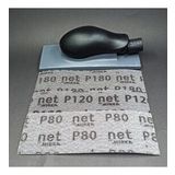 MIRKA HANDSANDİNG ZIMPARA EL TAKOZU VE CIRTLI TEL ELEK ZIMPARA SET ( 80-120-180 KUM ) 70 X 198 MM