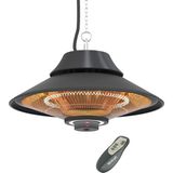 Mirkraft Elirg R.c. 2000 W Uzaktan Kumandalı Elektrikli Isıtıcı Karbon Fiber LED Işıklı Tasarım