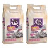 Mırmır Ultra Parfümlü 2x10 lt Topraklanan Bentonit Kedi Kumu