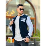 Miron Erkek 08 Kolej Ceket Regular Fit-Beyaz-Lacivert- 2311