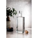 MIROU LA - 700ml Ahşap Tıpalı Cam Karaf