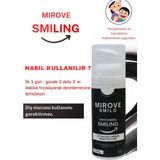 Mirove Smılo Beyazlatıcı Aktif Kömür 4D Diş Bakım Ürünü 50 ml Siyah Aroma ile Hassas Kullanım
