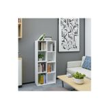 Mirror Beyaz Mdf Kitaplık ,sekiz Bölmeli Ofis Kitaplığı ,dosyalık Raf