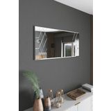 Mirrorline Dekoratif Konsol Ve Boy Aynası - Baklava - Gümüş Renk - Model017 - 140x70 Cm