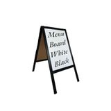MİRRORSS Menü ve fiyat tahtası çift taraflı 95*50 (siyah-beyaz )restaurant, cafe bar yazı board