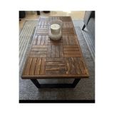 MİRRORSS Orta Sehpa Ceviz renk 90 x 46 cm çay kahve sehpası ofis sehpaları
