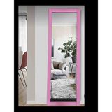 Mirrorss Pembe Ahşap Duvar Hol Ayna 121 x 37
