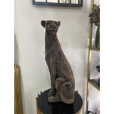 Mirsa Global Dekoratif Puma Leopar Çita Biblo 70 Cm