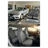 Mirsepet Aracınız Renault Megane ile uyumlu oto koltuk kılıfı penye kumaşıyla konfor sunar Gri