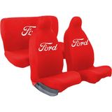 Mirsepet Ford Transit Kırmızı 4 Parça Set Oto Koltuk Kılıfı