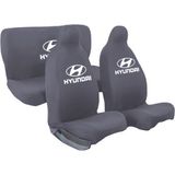 Mirsepet Hyundai Getz Araba Koltuk Kılıfı 4 Parça Takım Set - Gri