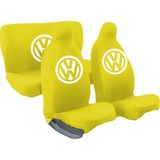 Mirsepet Volkswagen Uyumlu Caddy Oto Araba Araç Koltuk Kılıfı Full Araç Set - Sarı