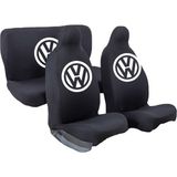 Mirsepet Volkswagen Uyumlu Caddy Oto Koltuk Kılıfı 4 Parça Set - Siyah