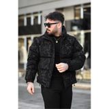 MİS MODA ERKEK DESENLİ KIŞLIK ŞİŞME MONT