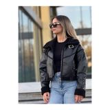 MİS MODA İÇİ KOMPİLE KÜRKLÜ DERİ MONT