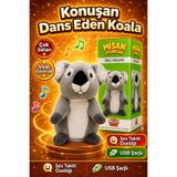 misan Konuşan Ses taklidi yapan Sevimli Hamster Peluş Oyuncak Koala