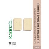 MİSBAHÇE Biberiyeli Bıttım Sabunu 2x250 gr