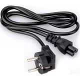 Misda Store (1270) 1.5 Metre Pc Mönitör Fişi 3x0,75 mm 3 Pin Yonca 220V 10A Adaptör Laptop Yazıcı Power Güç Kablosu ile Uyumlu