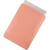 Misda Store 13 Inç Laptop Kılıfı, Vegan Deri, Su Itici Özellikli, Bilgisayar Notebook Laptop Çantası (Toz Pembe, 13 Inç)