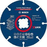 Misda Store 1x Expert Carbide Multi Wheel X-Lock Kesici Diskler (Sert Ahşap, Çivili Ahşap, Plastik, Alçıpan Panel, Ø 115 Mm, Aksesuar Küçük Avuç Taşlama Makinesi)