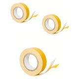 Misda Store 3 Adet Çift Taraflı Yapıştırma Köpük Bantı -Tablo Asmak Şerit LED Montaj Yapıştırıcı Bandı (16MM x 1,5 Mt)