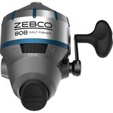 Misda Store 808 Tuzlu Su Spincast Olta Makarası, Abs Eklemeli Paslanmaz Çelik Makara Kapağı, Hızlı Ayarlı Anti-Reverse ve Isırma Uyarılı, 9 kg Misina ile Hazır Makaralanmış, Boy 80, Gümüş
