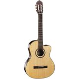 Misda Store AC160CF Nat - Natural - Çantasız Elektro Klasik Gitar