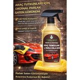 Misda Store Araç Temizleyici & Parlatıcı Hızlı Cila 500 ml Sprey + Mikrofiber Bez | Boyalı Yüzey, Plastik Aksam Temizleme | Parfümlü Quick Detailer, Iz Bırakmaz Parlaklık