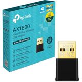 Misda Store Archer TX20U Nano, AX1800 Mbps, Çift Bant, Mu-Mımo, USB 2.0, Wpa3, Windows 10/11 Uyumlu, Wi-Fi 6 Nano USB Adaptör